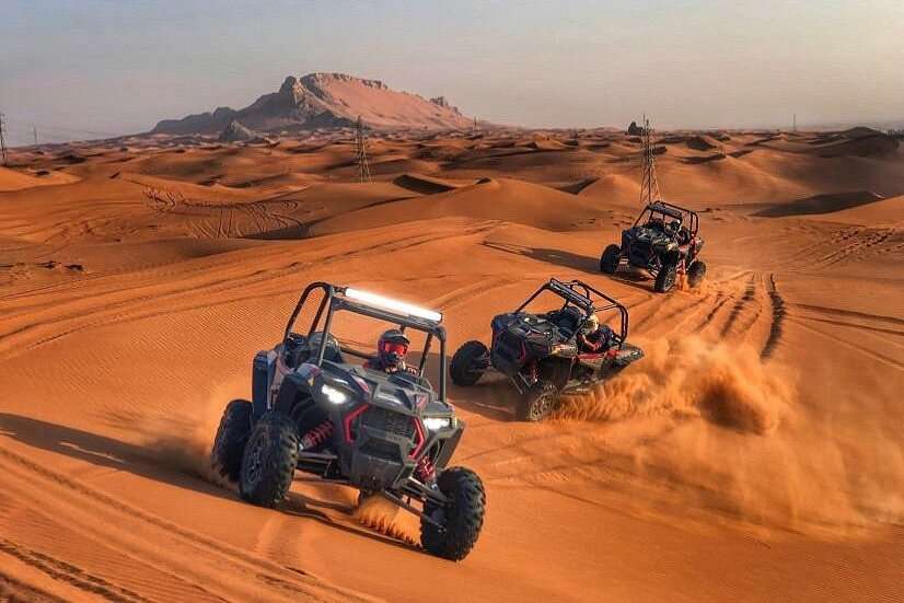 desert safari with quad bike