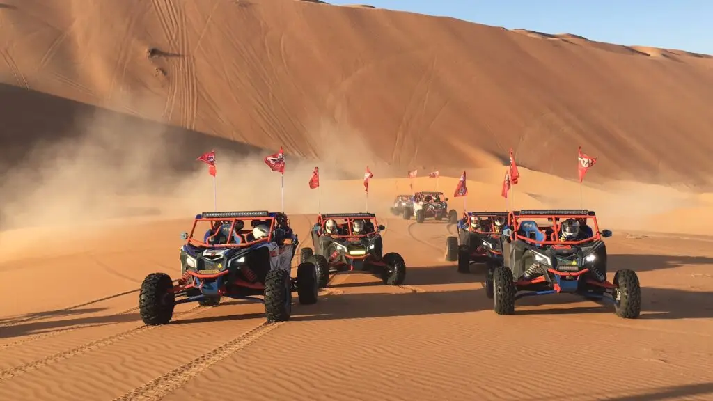 desert safari tour race