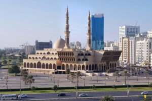 King Faisal Mosque in Sharjah