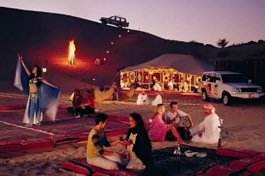 night outing in desert safari