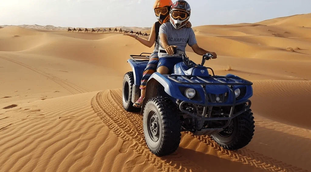 Desert Safari Quad Bike With Premium Lounge