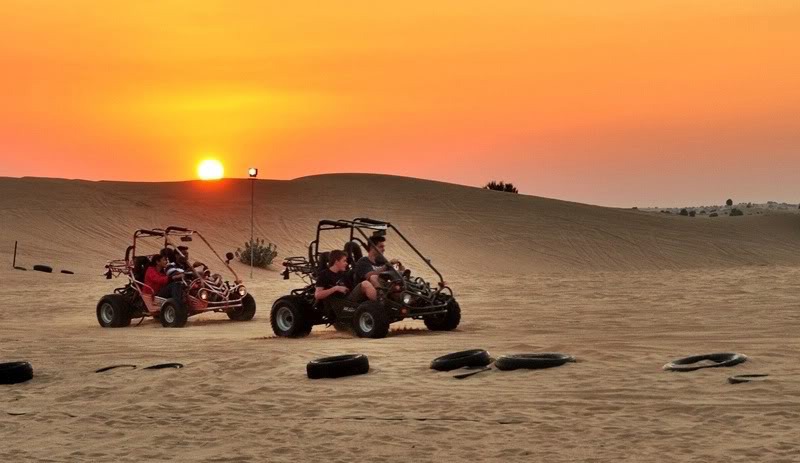 baggy ride in dubai desert